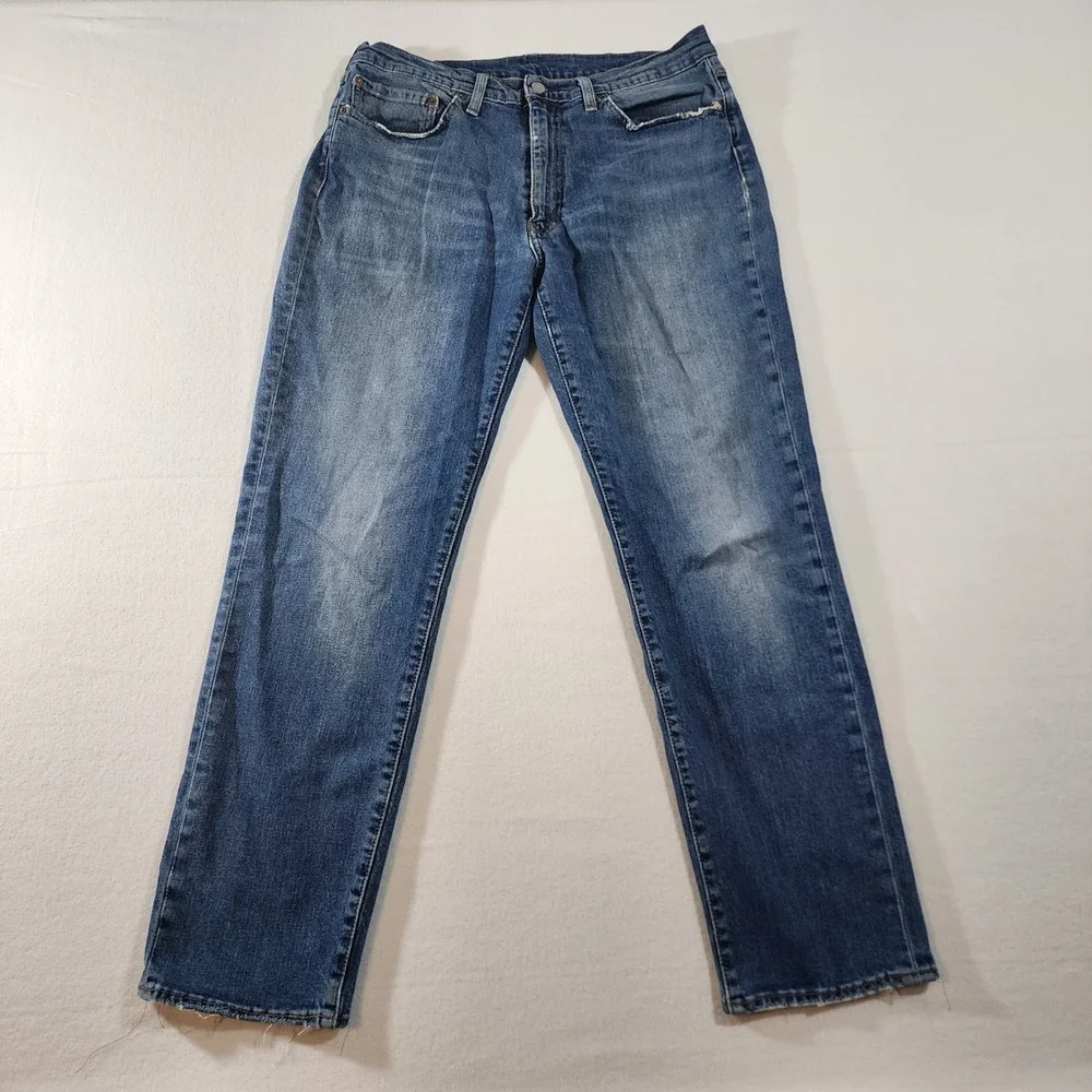 Levis 511 Slim Fit Jeans Mens 36x32 Blue Denim Medium Wash 18181-0119